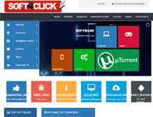 Tablet Screenshot of clic4soft.com